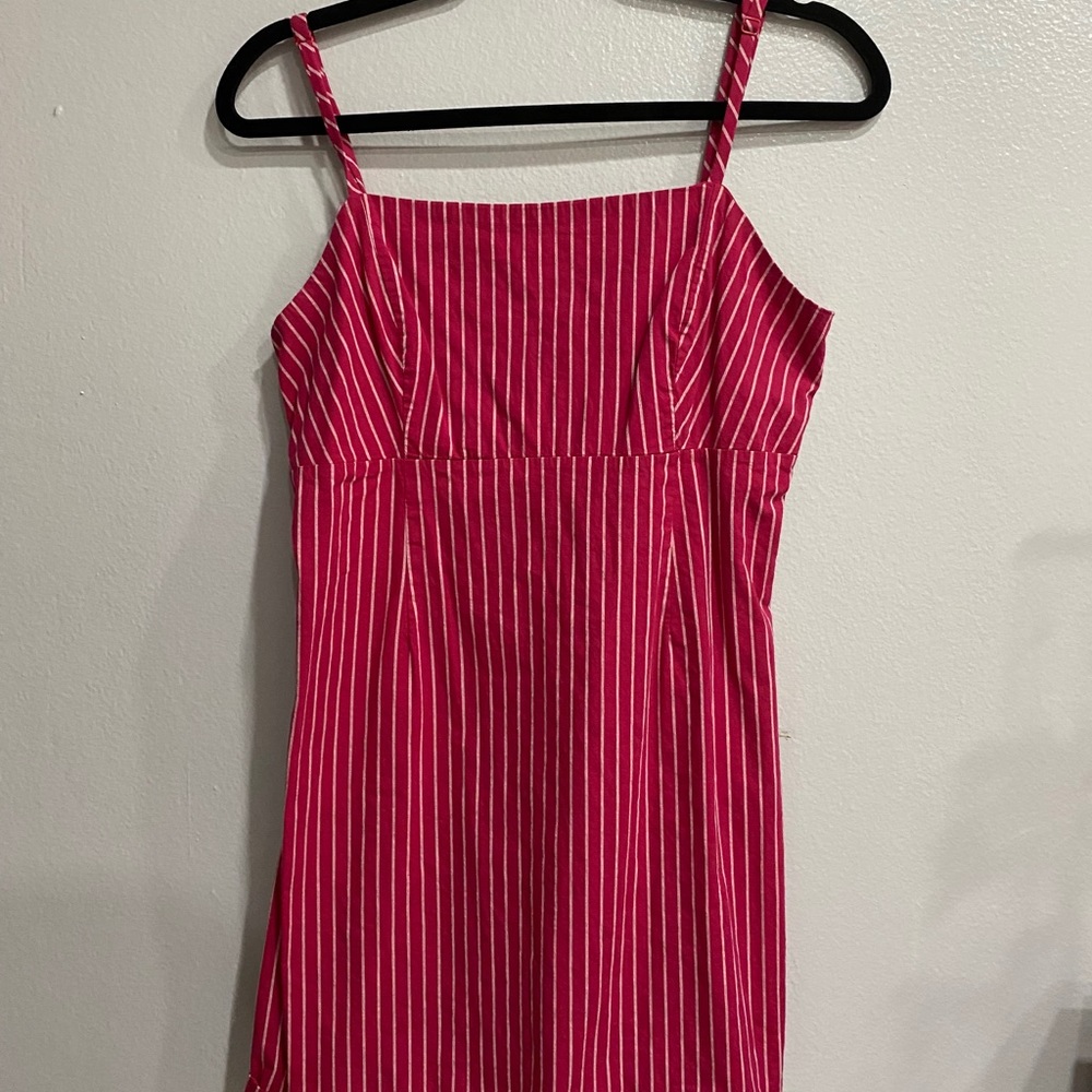cute red dress from pacsun